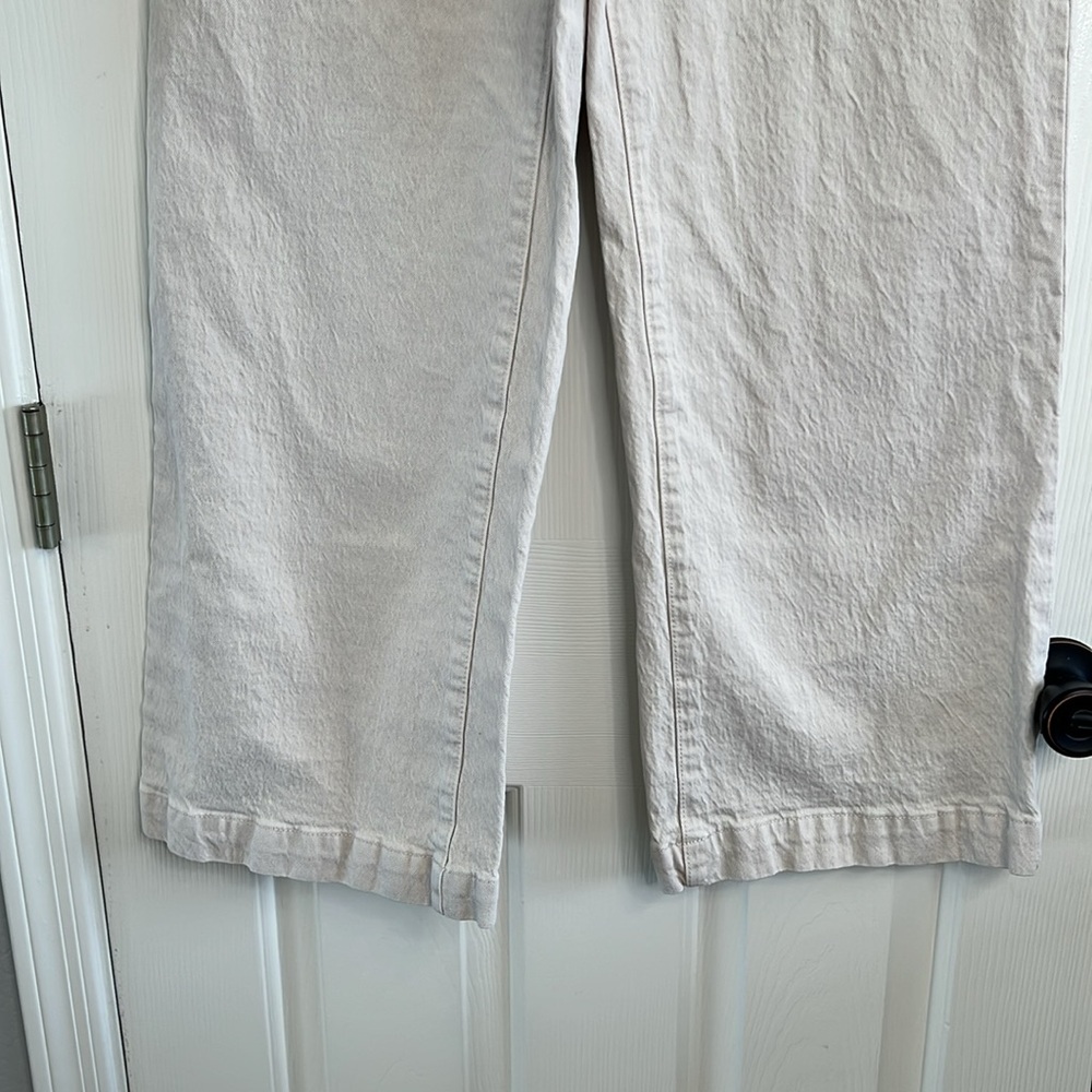 ROLLA'S Wide Leg Jeans in Light Beige - Picture 4 of 10